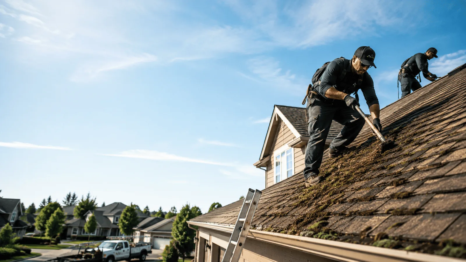 Roof Moss Removal in Lantry, SD near me